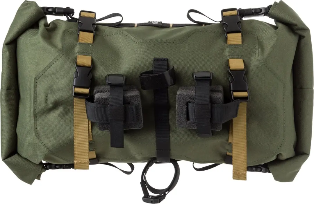 AGU Bikepacking Venture Stuurtas 17L - Legergroen