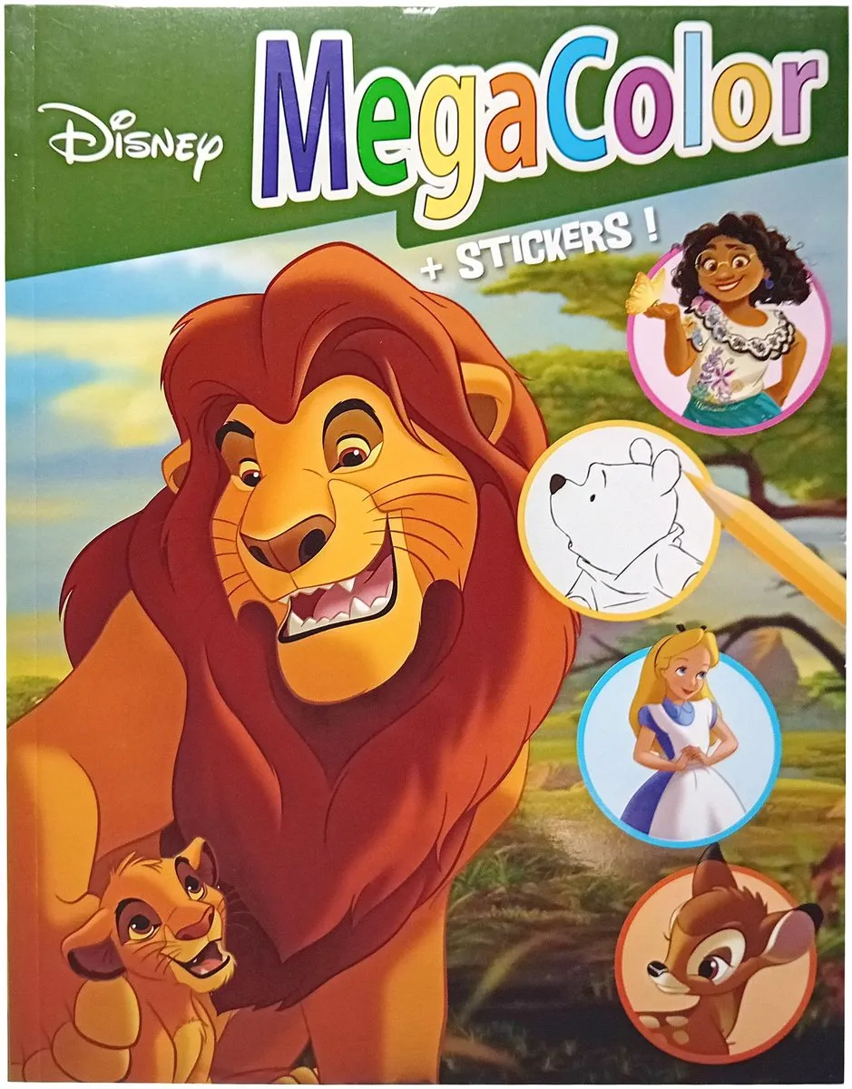 Disney Classics Mufasa Kleurboek
