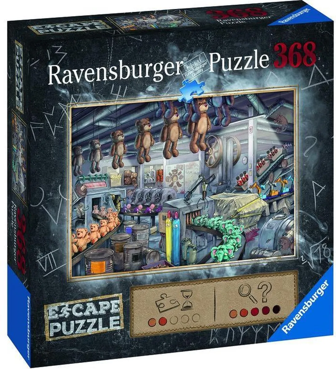 Ravensburger Escape Puzzle The Toy Factory 368 Stuks - Multicolor