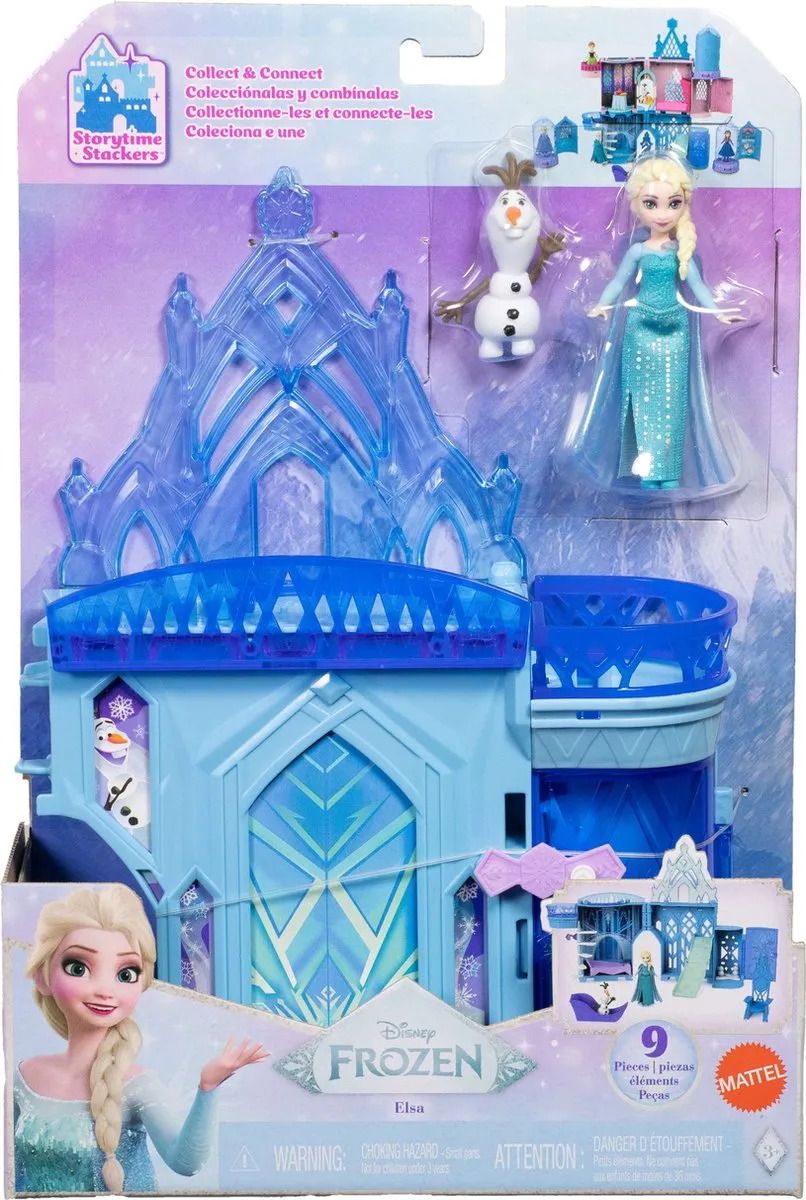 Disney Princess Frozen Verhaalstapelaars Elsa's IJspaleis - Multicolor