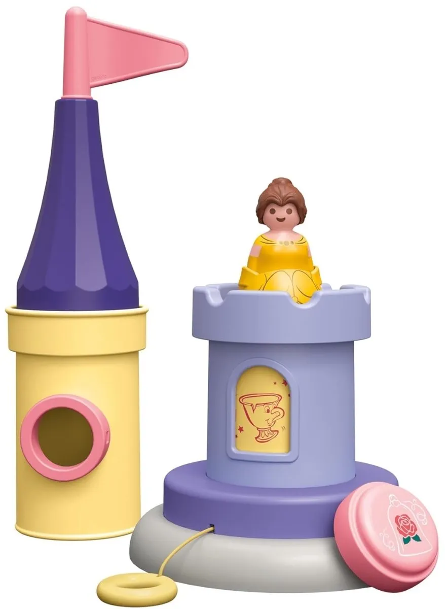 Playmobil Junior Disney Belle Speeltoren met Melodie 71458 - Multicolor
