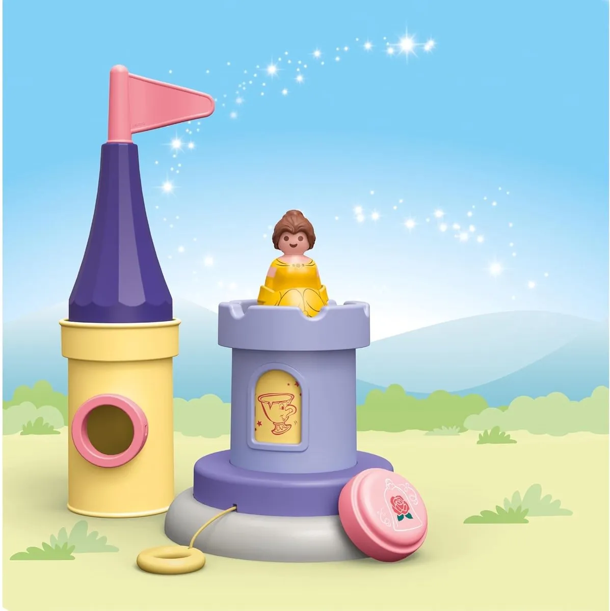 Playmobil Junior Disney Belle Speeltoren met Melodie 71458 - Multicolor