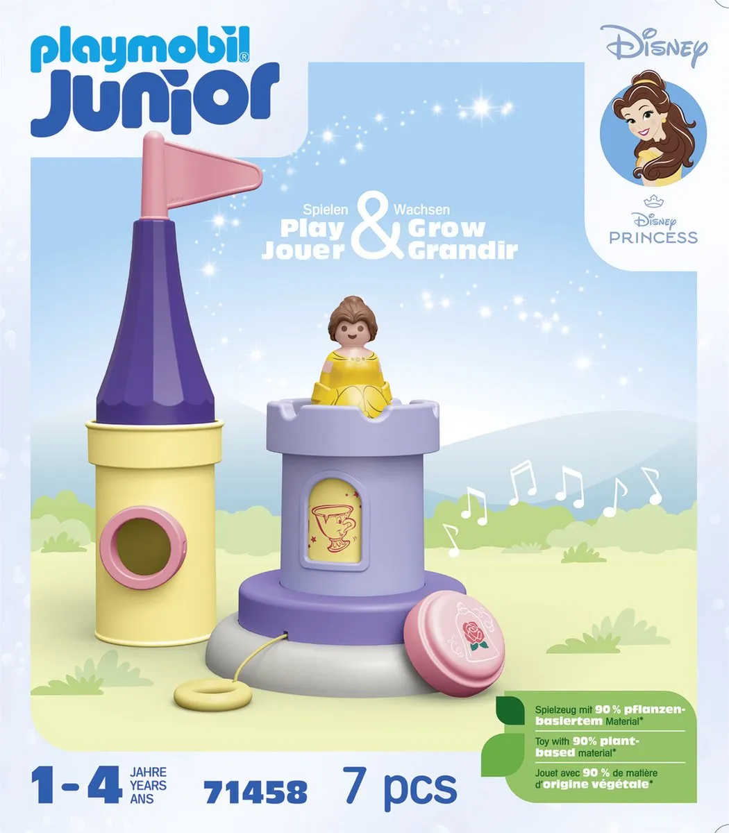 Playmobil Junior Disney Belle Speeltoren met Melodie 71458