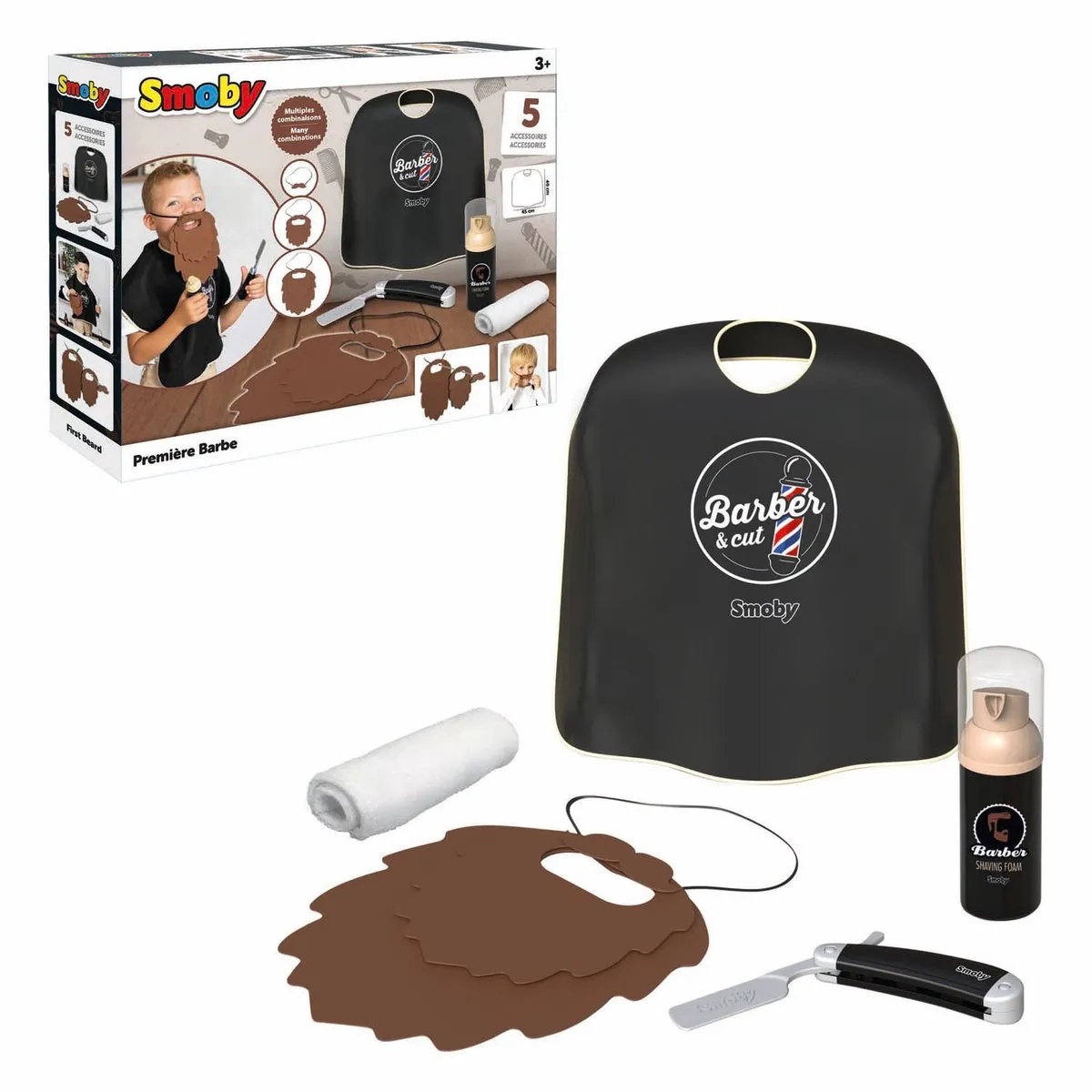 Smoby Barber & Cut Set - Multicolor
