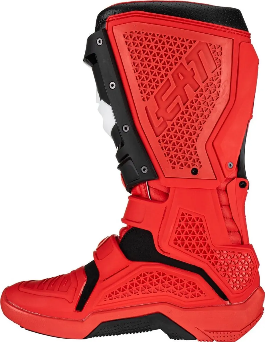 Leatt 5.5 FlexLock Crosslaarzen 43 - Zwart/Rood - afbeelding 6 van 6