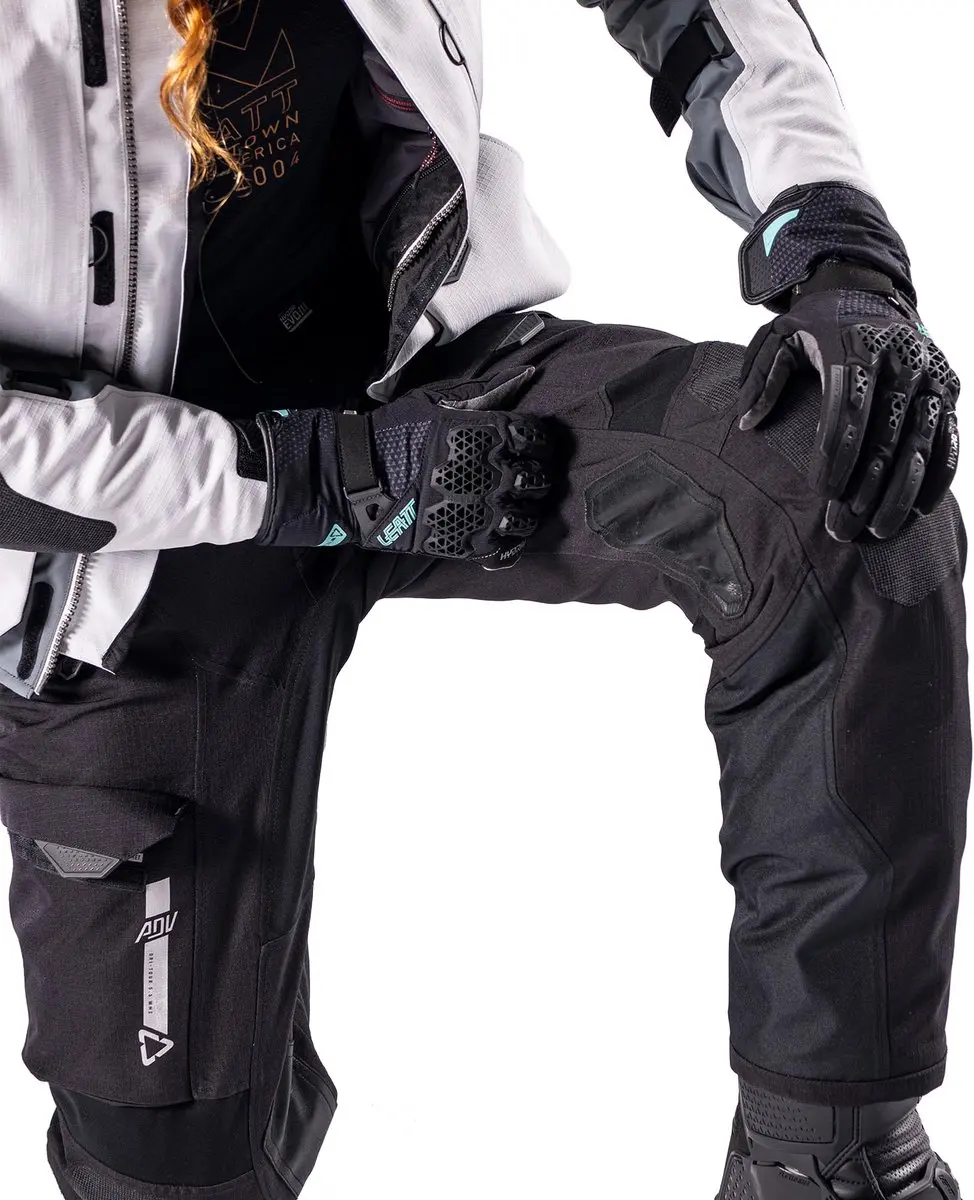 Leatt ADV DriTour 5.5 Dames Motorfietsbroek - Zwart/Grijs M