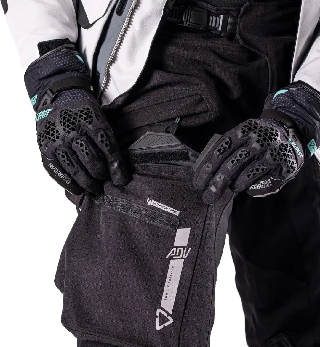 Leatt ADV DriTour 5.5 Dames Motorfietsbroek - Zwart/Grijs M