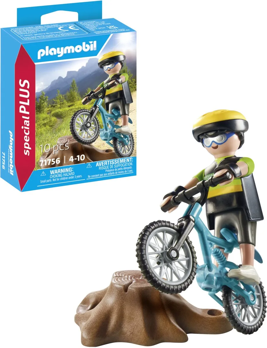 Playmobil Special Plus Mountainbiker 71756 - Multicolor - afbeelding 6 van 6