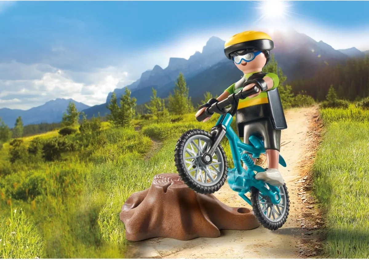 Playmobil Special Plus Mountainbiker 71756 - Multicolor