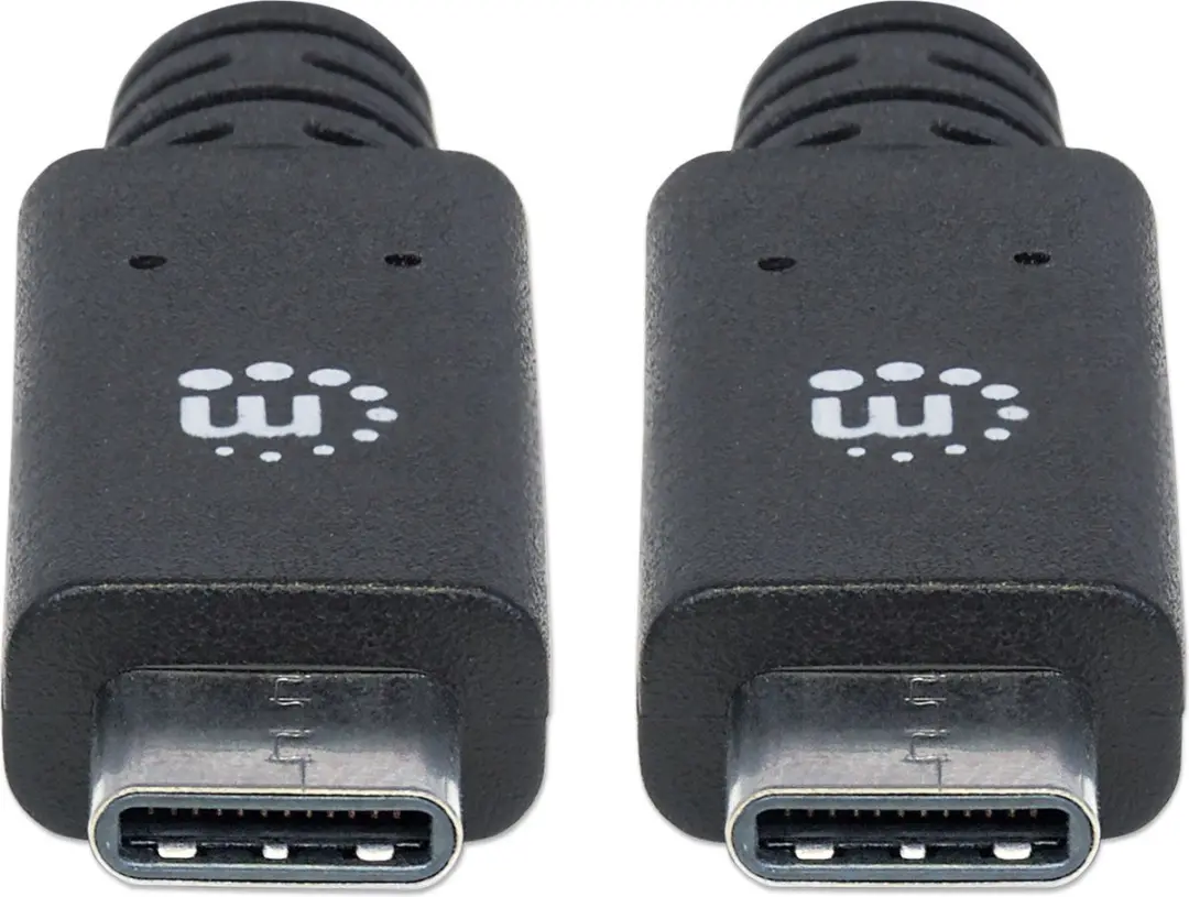 Manhattan 355223 USB-C Kabel 1m - Zwart - afbeelding 6 van 6