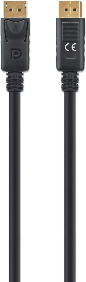 Manhattan 355568 DisplayPort-kabel 1m - Zwart