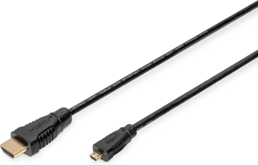 Digitus AK-330115-010-S HDMI-kabel - 1m - Zwart