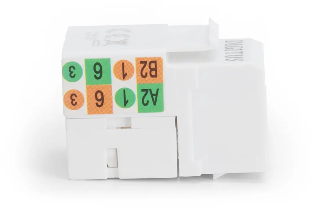 Digitus DN-93601 Keystone-Socketmodule Cat 6 - Transparent - afbeelding 6 van 6