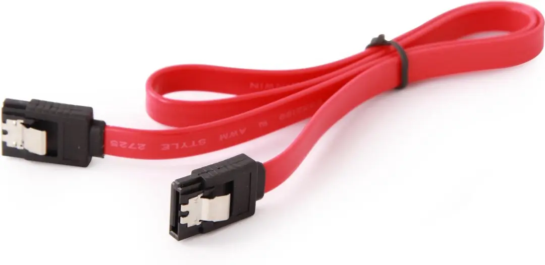 Gembird CC-SATAM-DATA-XL SATA-kabel 1 meter Zwart, Rood