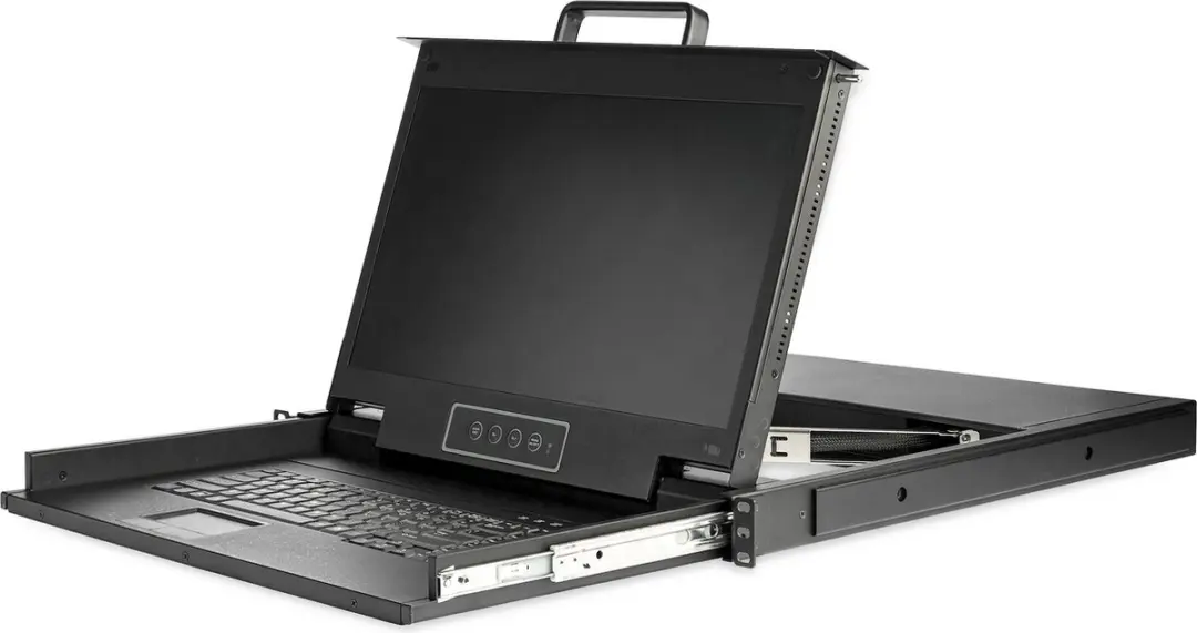 Startech RKCONS17HD KVM Console 17,3 inch - 1 Poort - Zwart - afbeelding 4 van 6