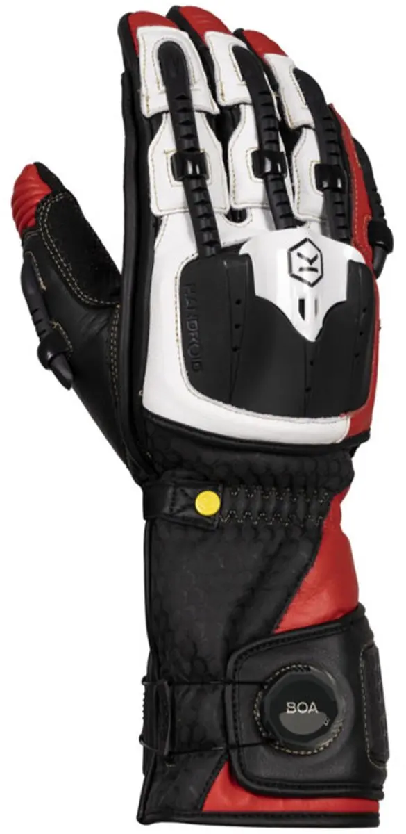 Knox Handschoenen Handroid MK5 Zwart Rood