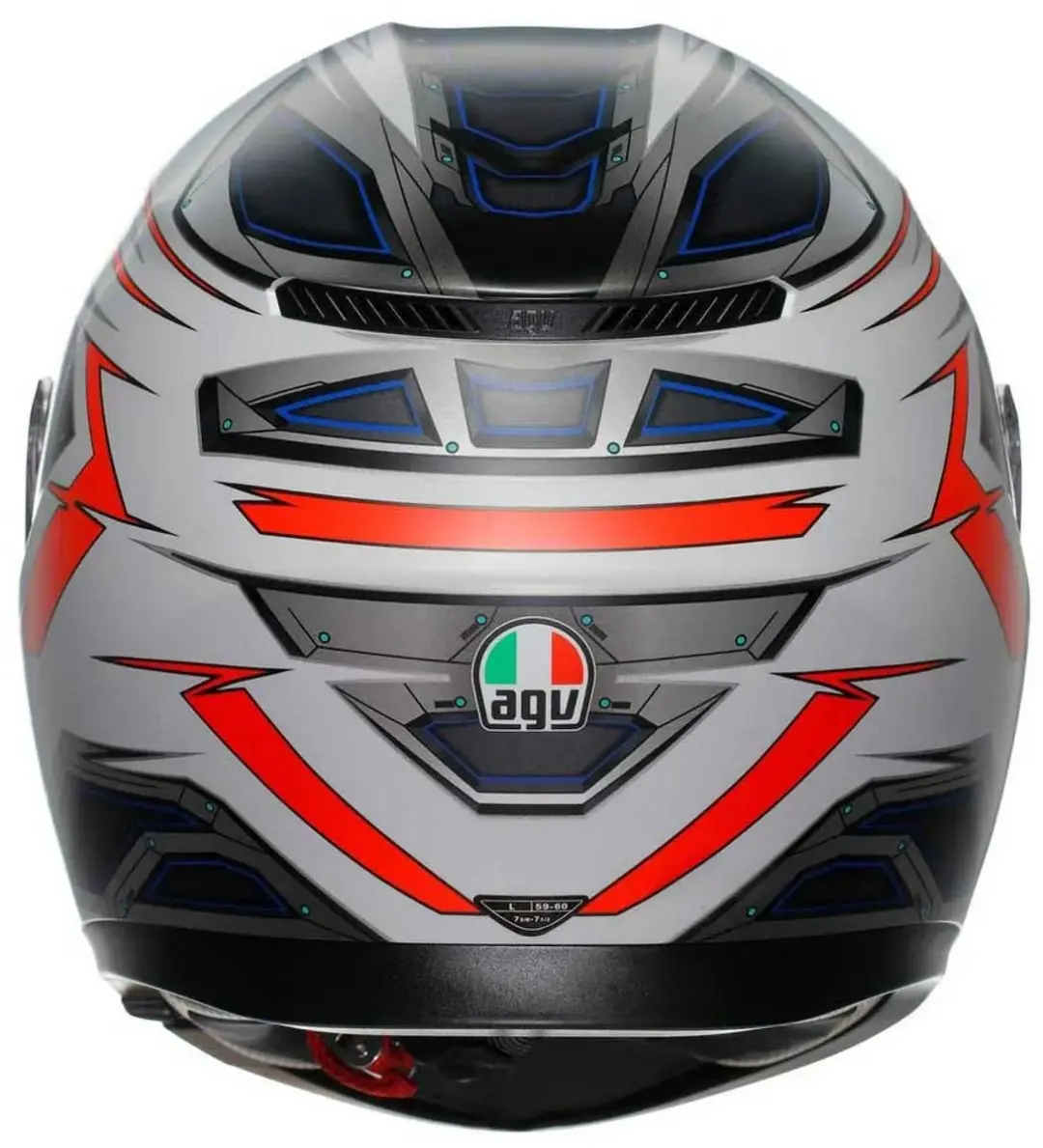 AGV K3 Space Integraalhelm - XL - Grijs