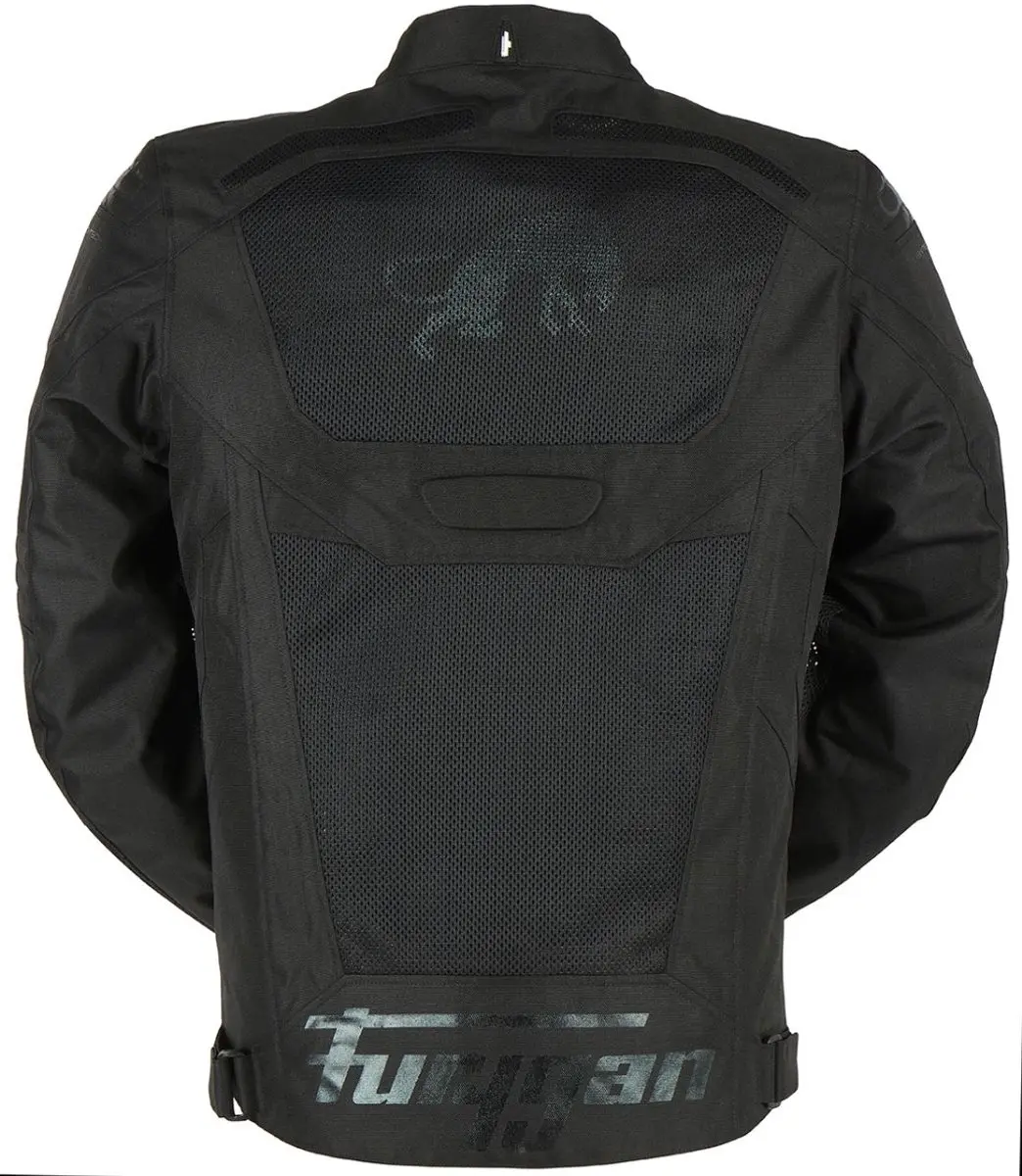 Furygan Atom Vented Evo Jas 4XL - Zwart - afbeelding 6 van 6