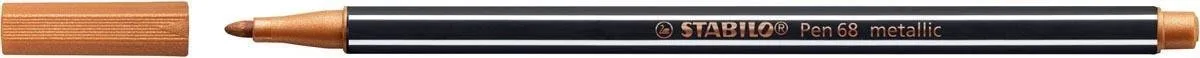 STABILO Pen 68 Metallic Viltstift - Metallic Koper - afbeelding 6 van 6