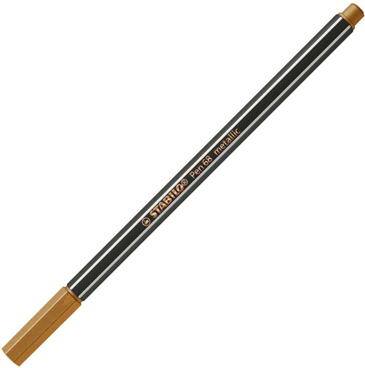 STABILO Pen 68 Metallic Viltstift - Metallic Koper