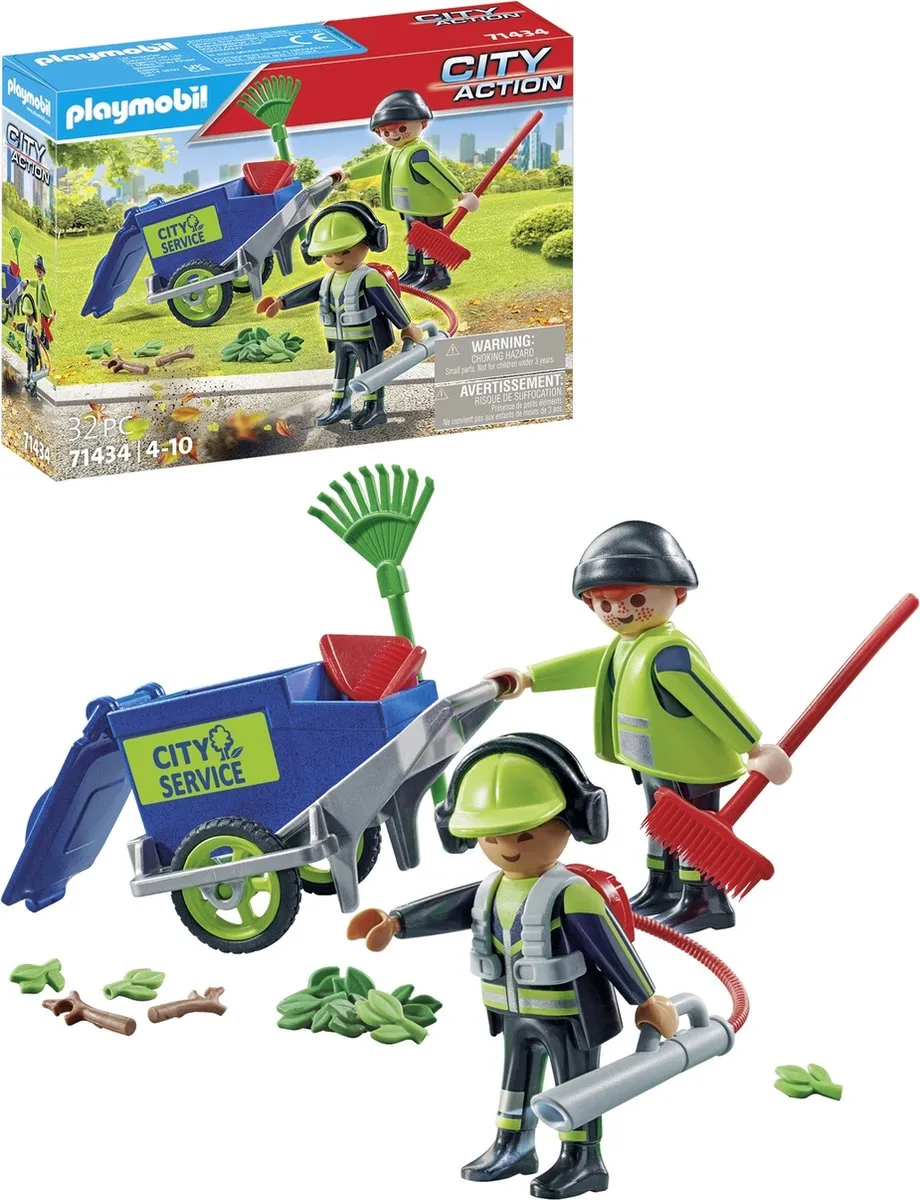 Playmobil City Action Schoonmaakteam 71434 - Multicolor - afbeelding 6 van 6