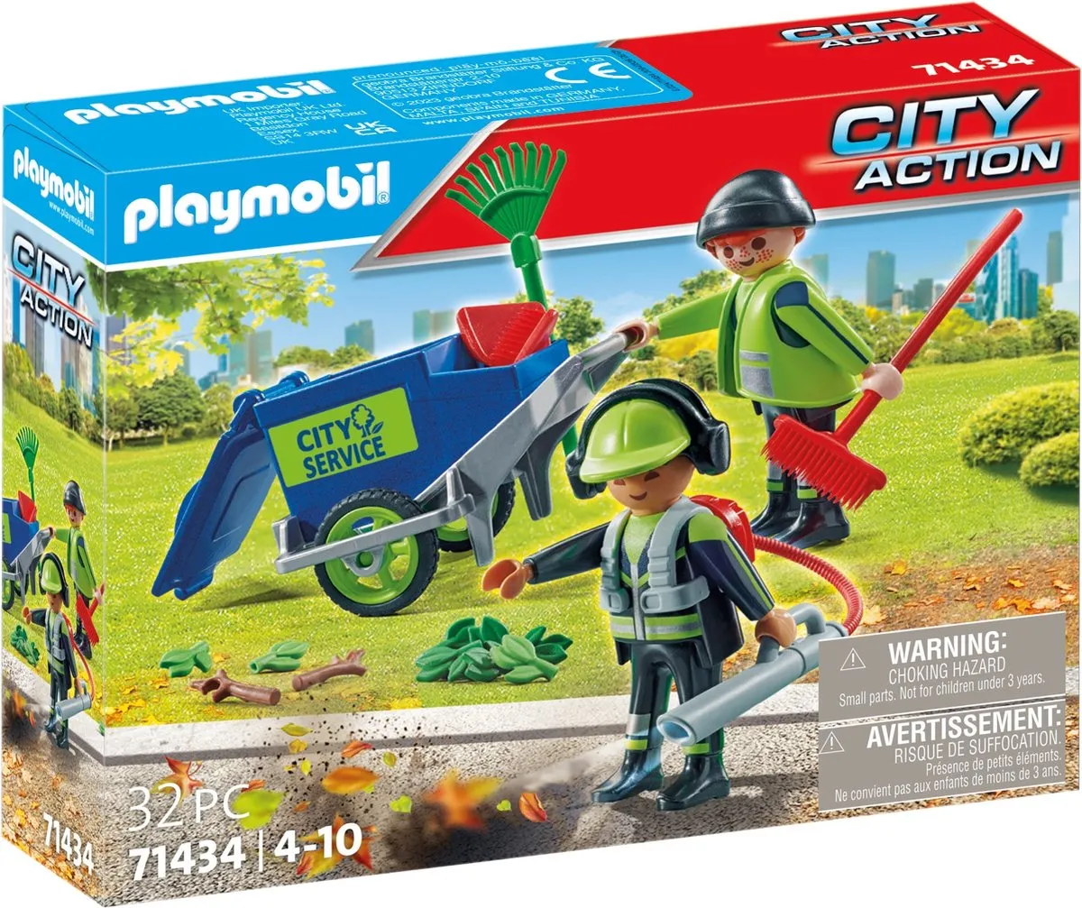 Playmobil City Action Schoonmaakteam 71434