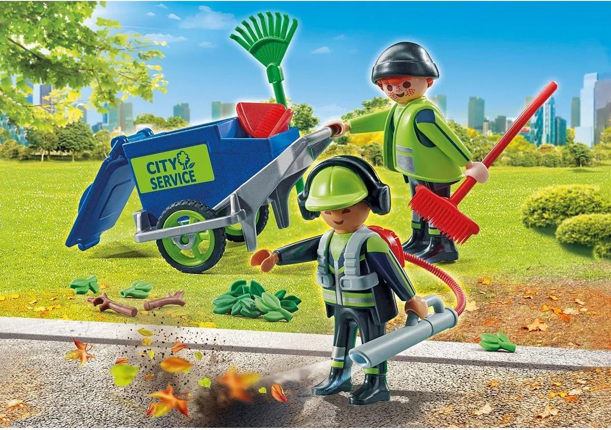 Playmobil City Action Schoonmaakteam 71434 - Multicolor