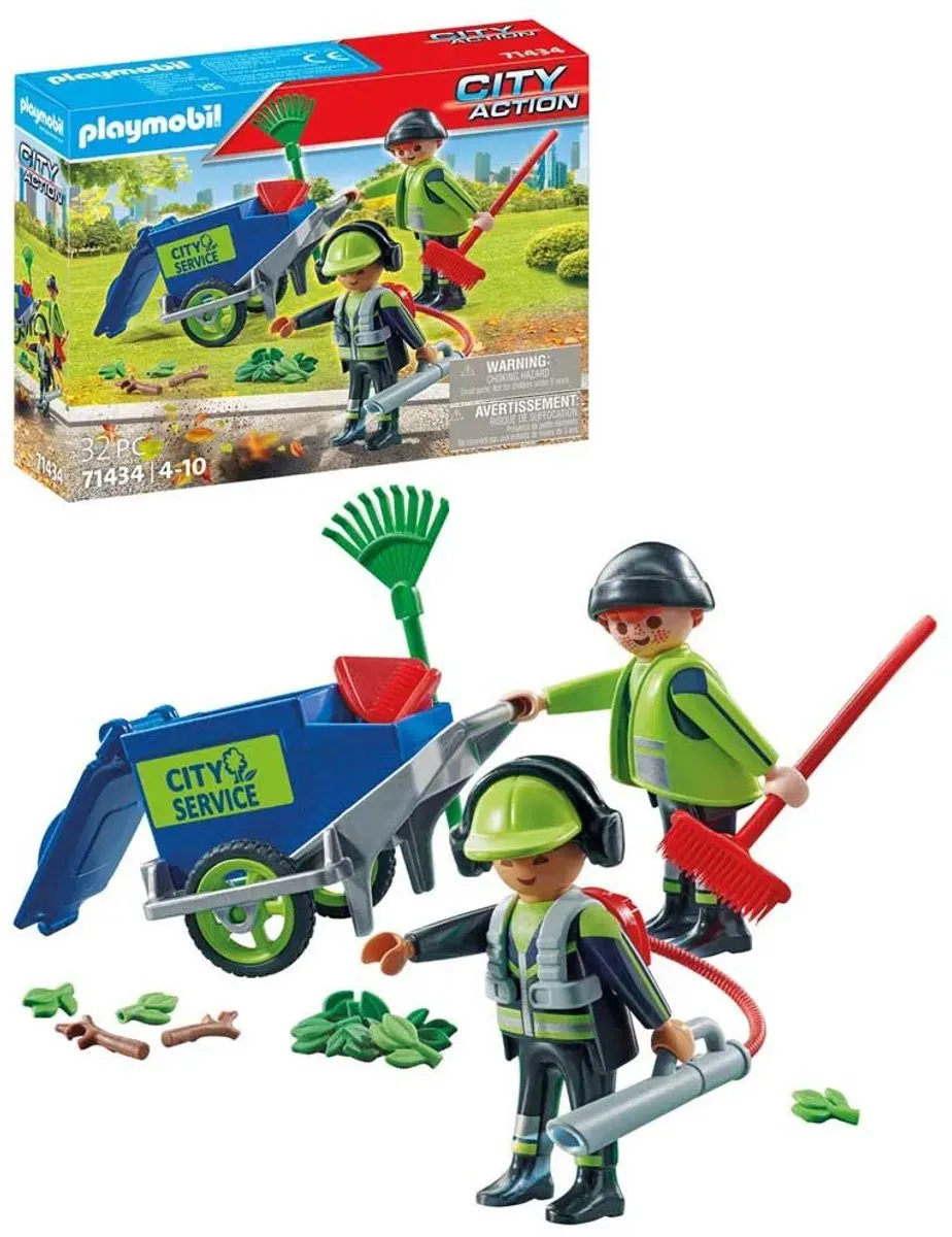 Playmobil City Action Schoonmaakteam 71434 - Multicolor