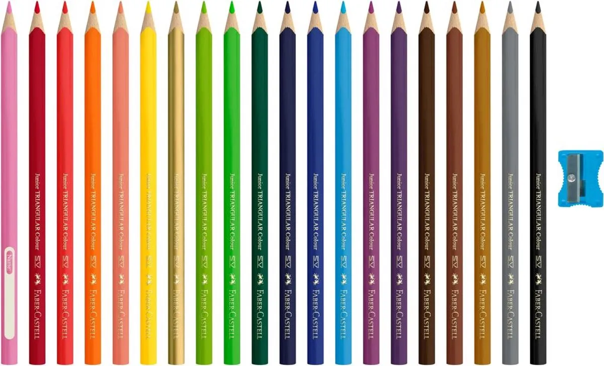 Faber-Castell Jumbo Driekantig Kleurpotloden 20 Stuks FC-116520