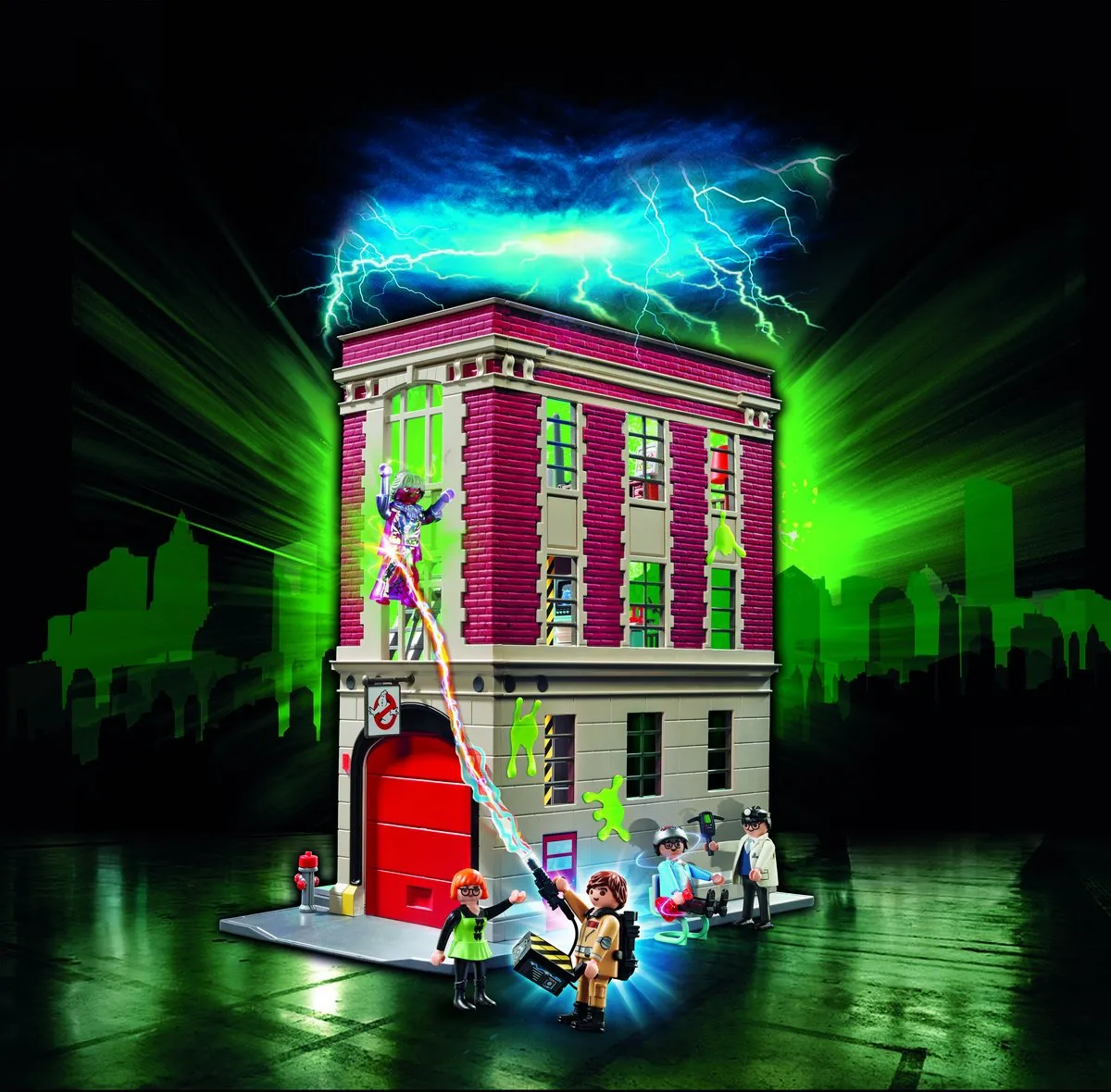 Playmobil Ghostbusters Brandweerkazerne 9219 - Multicolor