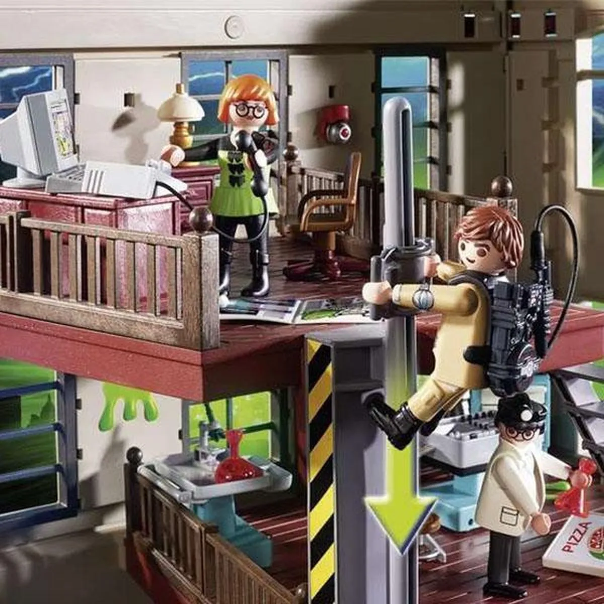 Playmobil Ghostbusters Brandweerkazerne 9219 - Multicolor