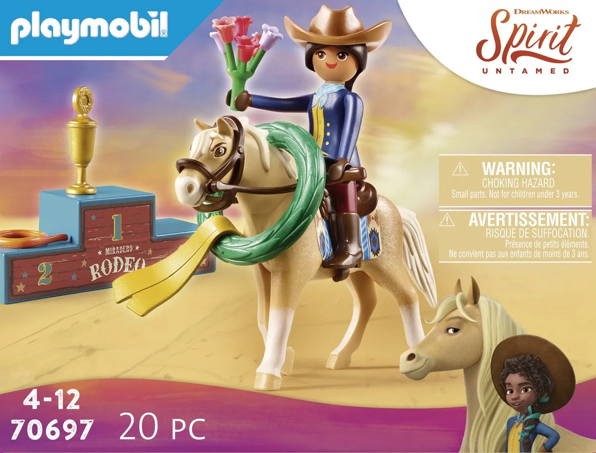 Playmobil Spirit Rodeo Pru 70697 - Multicolor