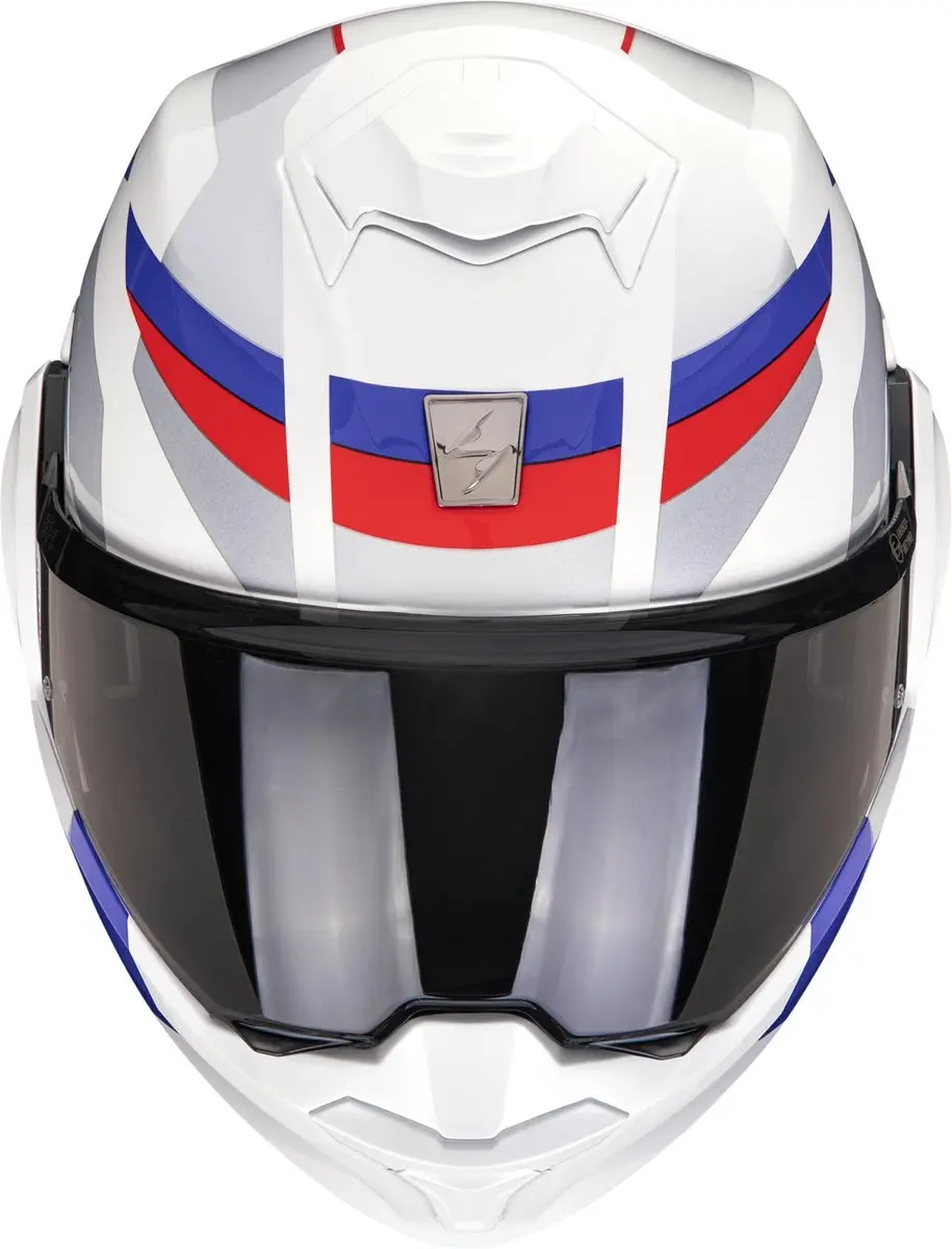 Scorpion Exo-Tech Evo Pro Acuti Opklapbare Helm - XS - Zwart/Grijs/Wit - afbeelding 4 van 6