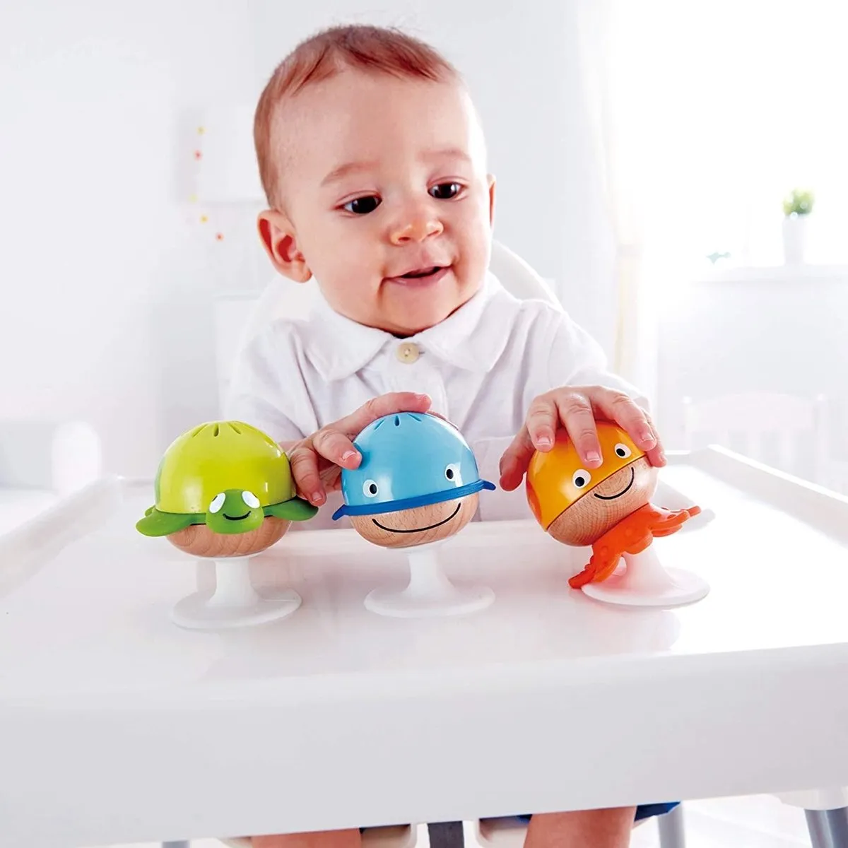 Hape Zeedieren Staande Ratelset - Veelkleurig