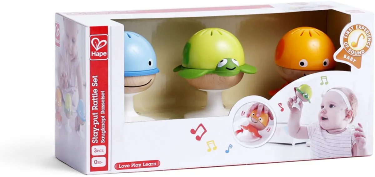 Hape Zeedieren Staande Ratelset - Veelkleurig - afbeelding 6 van 6