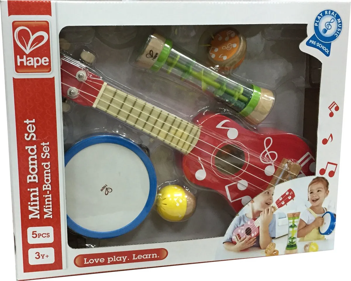 Hape Mini-Band Set - Veelkleurig