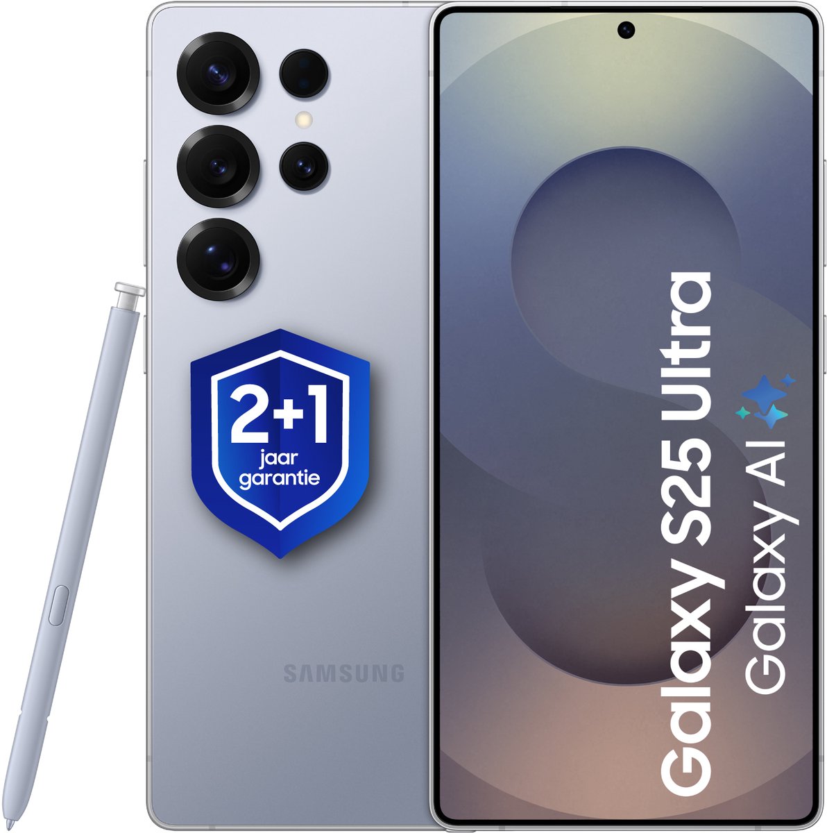 Samsung Galaxy S25 Ultra 5G - 512GB - Titanium Silver Blue + 1 jaar extra garantie