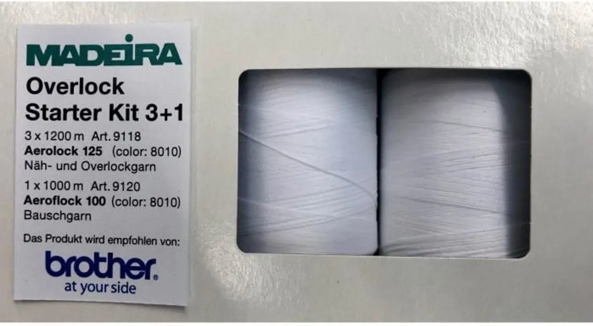 Brother Overlock Starter Kit 4 Stuks
