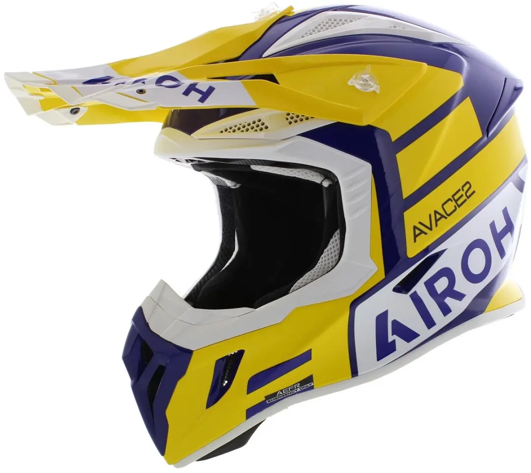 Airoh Aviator Ace 2 Sake Geel Helm - Maat M