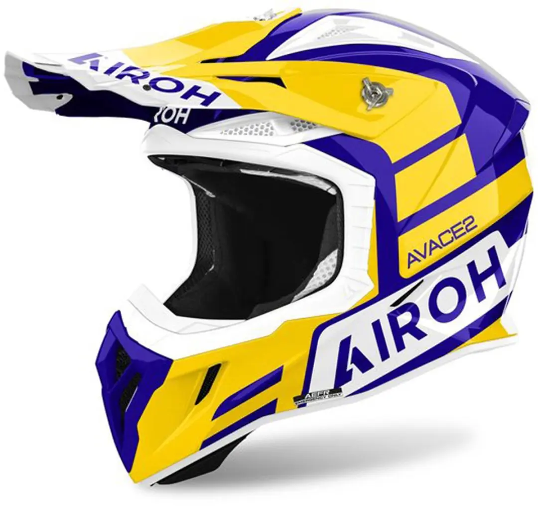 Airoh Aviator Ace 2 Sake Geel Helm