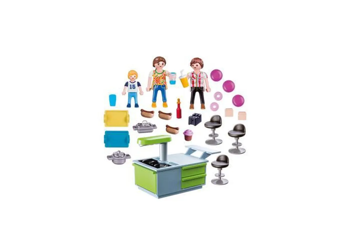 Playmobil City Life Meeneemkeuken 9543 - Blauw