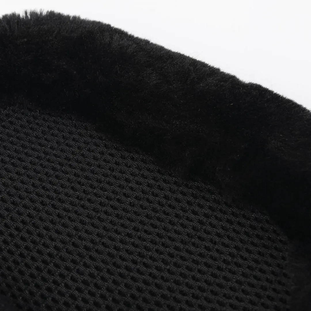 Lemieux Fleece Edge Beenbeschermers XL - Black-black