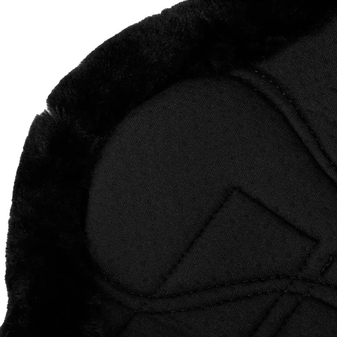 Lemieux Fleece Edge Beenbeschermers XL - Black-black