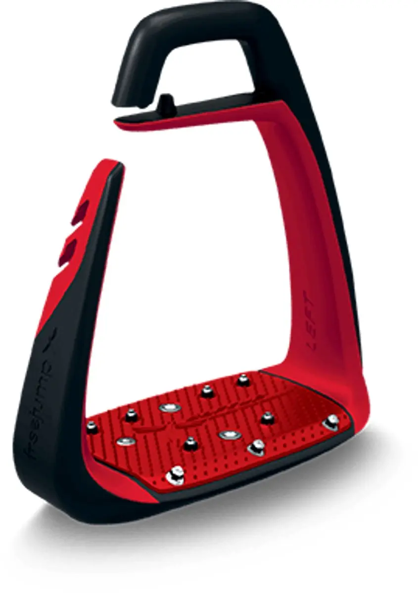 Freejump Soft Up Classic Stijgbeugels - 2 Stuks - Rood