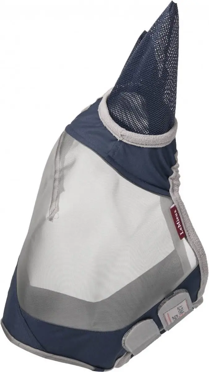 Lemieux Armourshield Pro Half Vliegenmasker - Donkerblauw-grijs - Extra Groot
