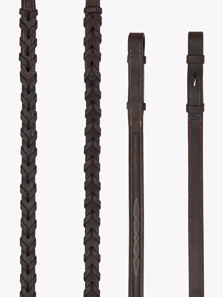 Lemieux Hunter Leather Laced Bruin-zilver Full