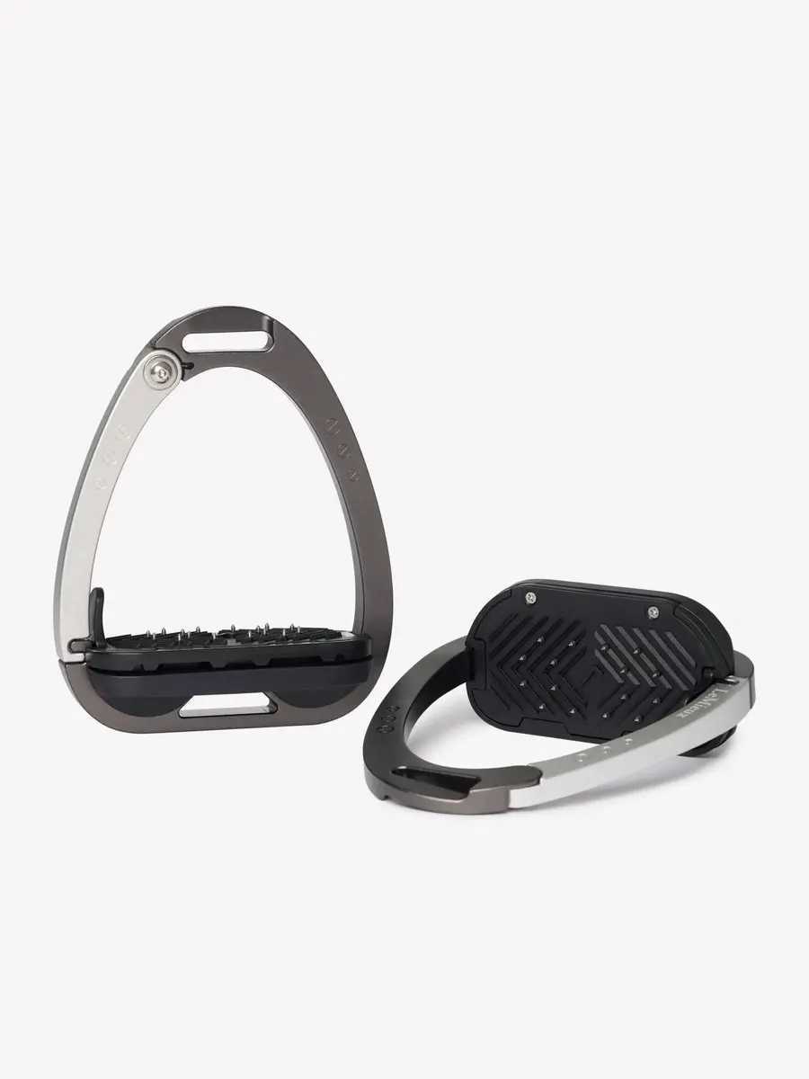 LeMieux Vector Balance Stirrup Veiligheidsbeugel Carbon/Silver