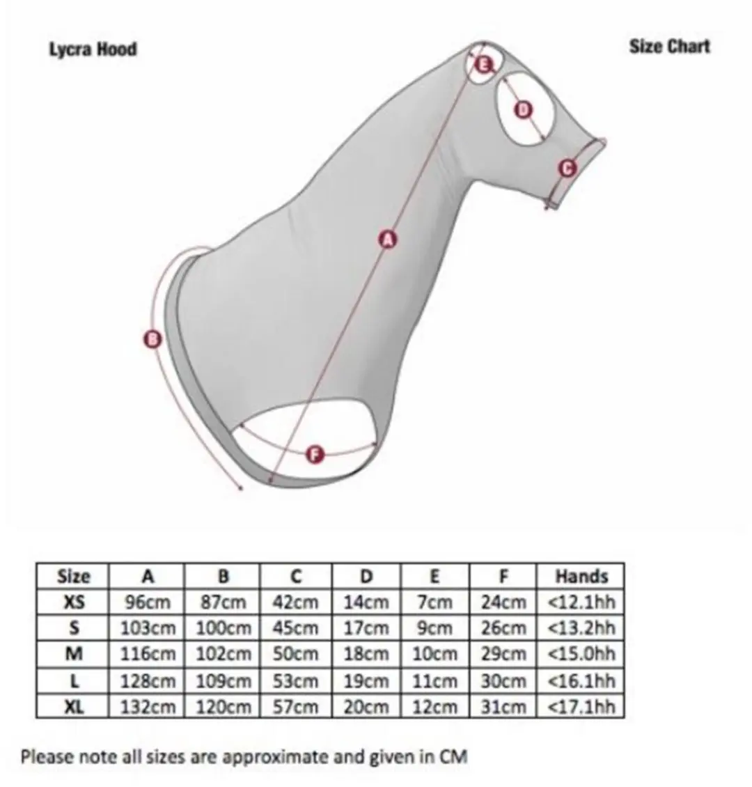 Lemieux Lycra Hood - Zwart