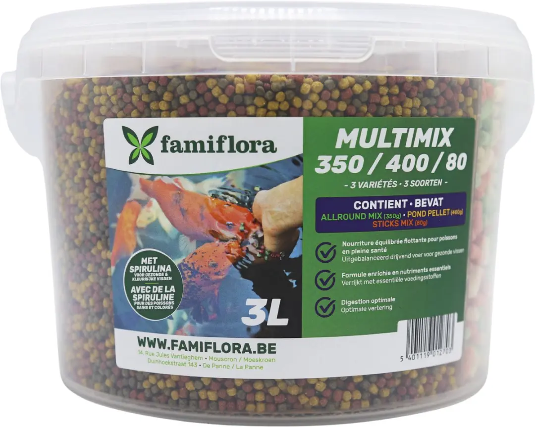 Famiflora Multimix Alpostic 3L Visvoer