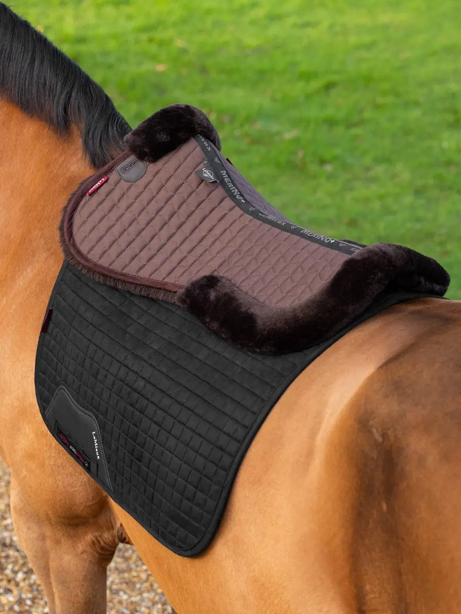 Lemieux Pro Lambskin Zadelonderlegger Full - Zwart